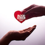 Give Blood and Keep the World Beating&rdquo