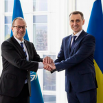 Il ministro della Salute ucraino, Viktor Liashko, in visita alla sede dell&rsquo